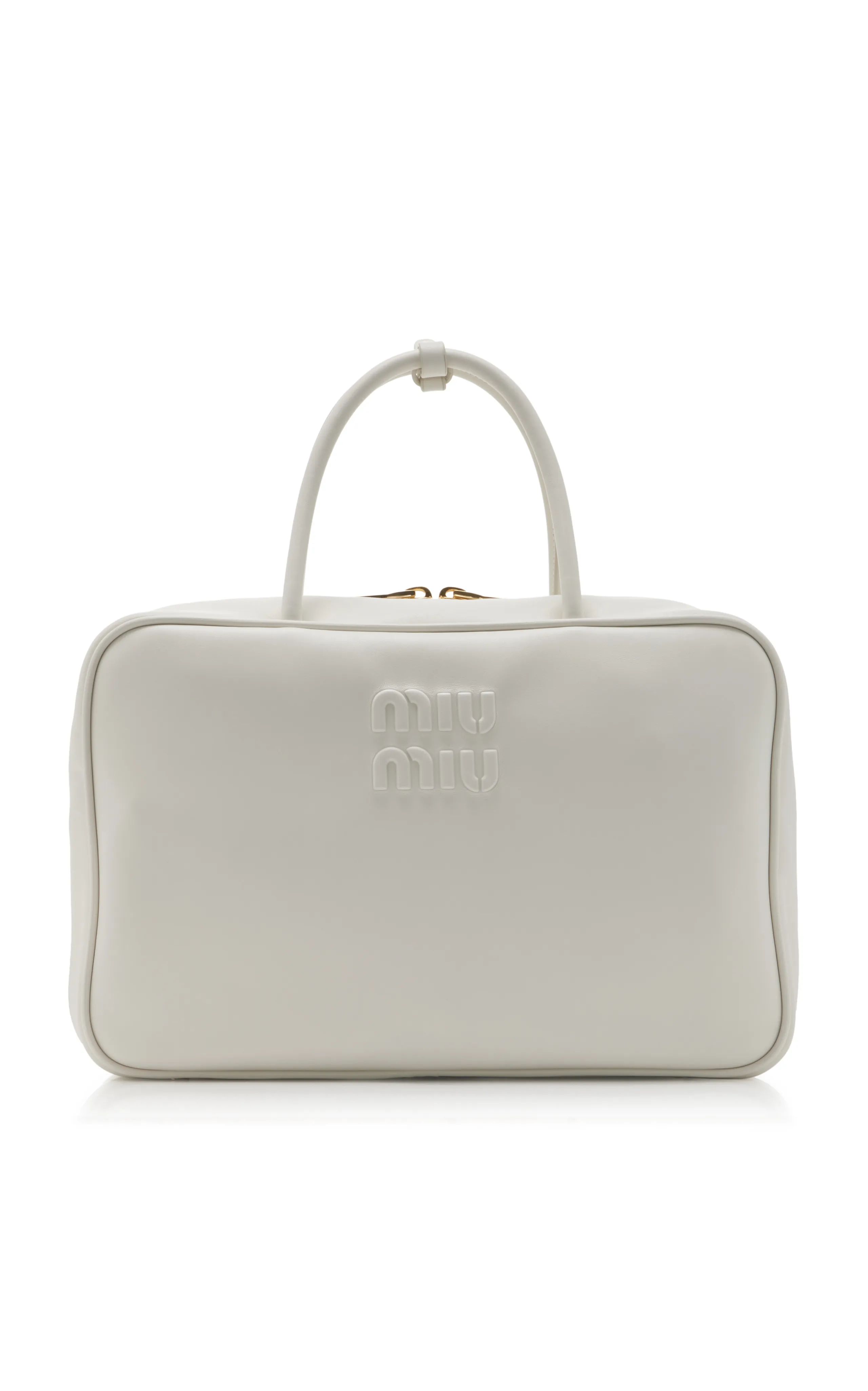 Miu Miu Leather Top Handle Bag