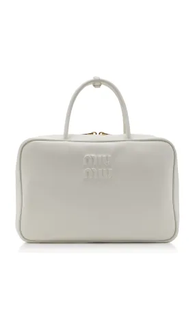 Miu Miu Leather Top Handle Bag