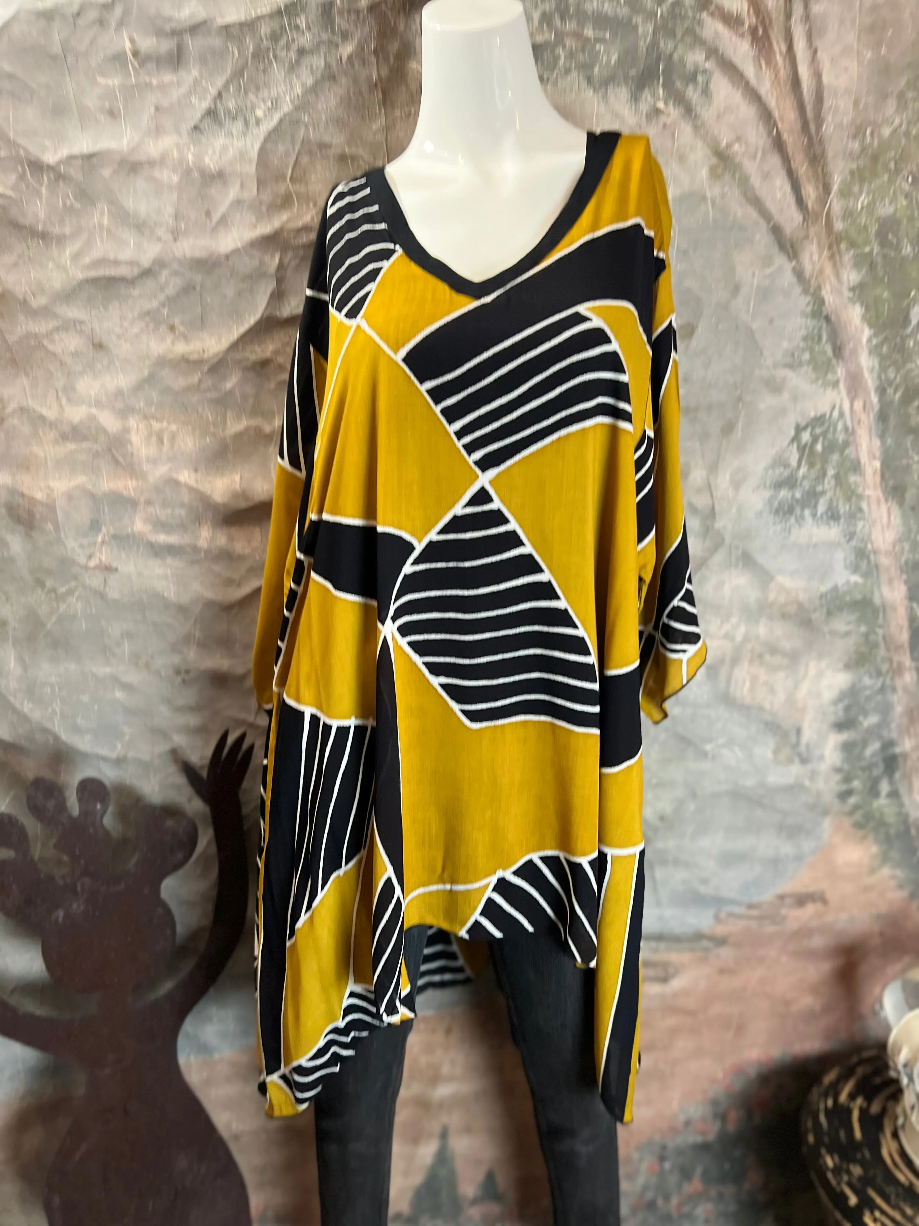 N71156 Morocco Tunic-Mustard