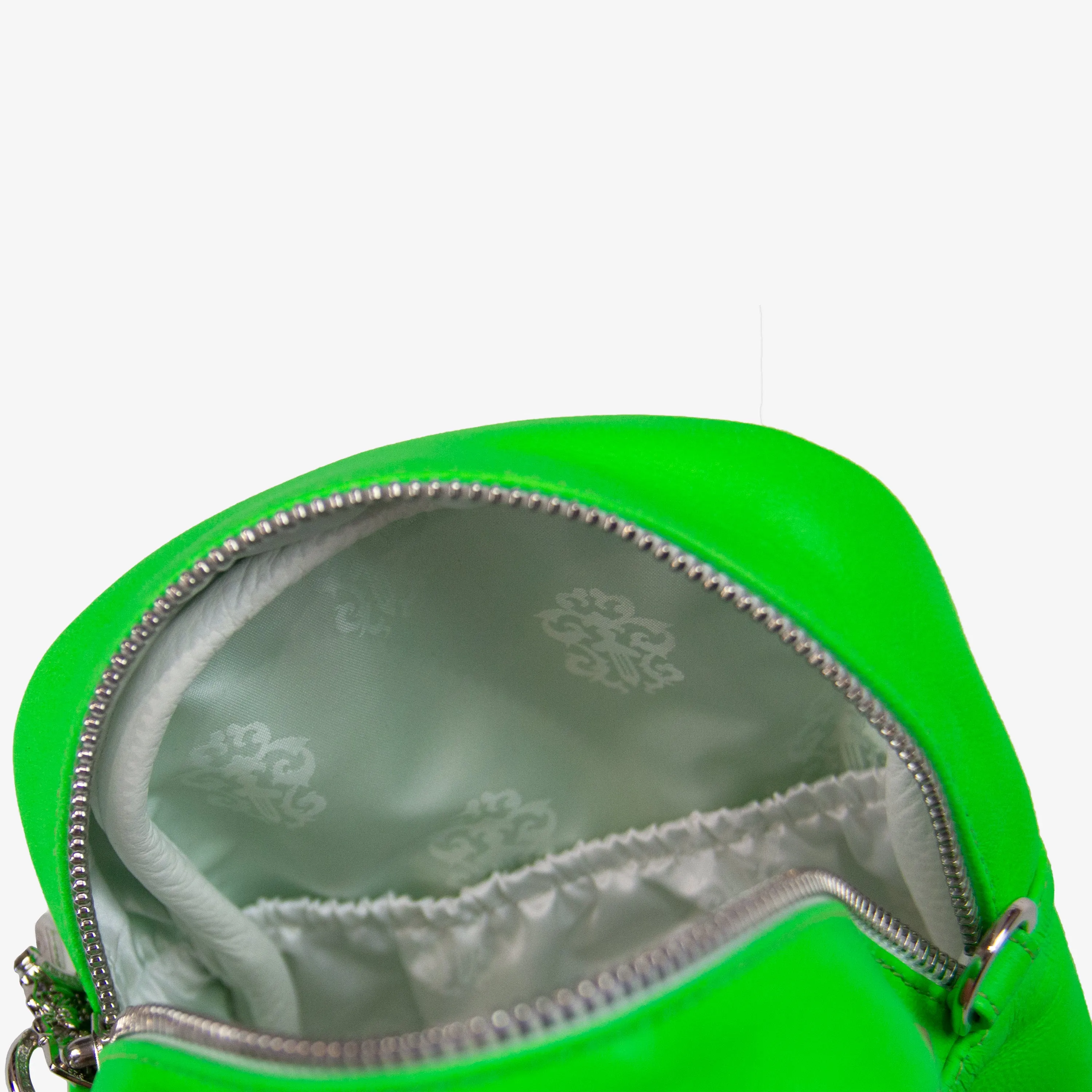 NEON GREEN CROSS PATCH TAKA BAG