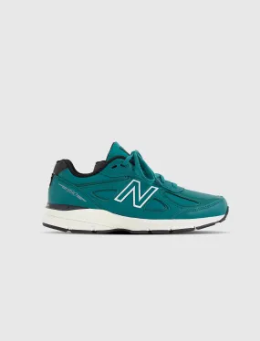 NEW BALANCE 990v4 MADE IN USA TEAL   TEAL