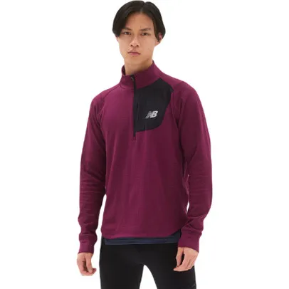 New Balance Heat Half Zip Longsleeve Men