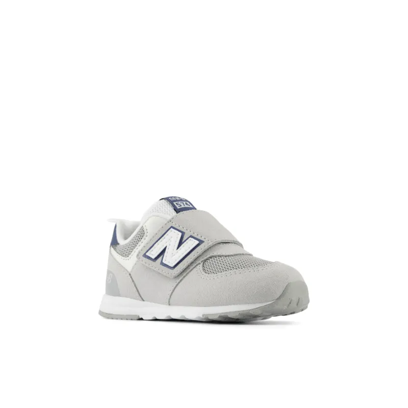 New Balance Infant & Toddler Boys 574 NEW-B Hook & Loop Shoe - NW574ESB (Wide) (X-Wide)