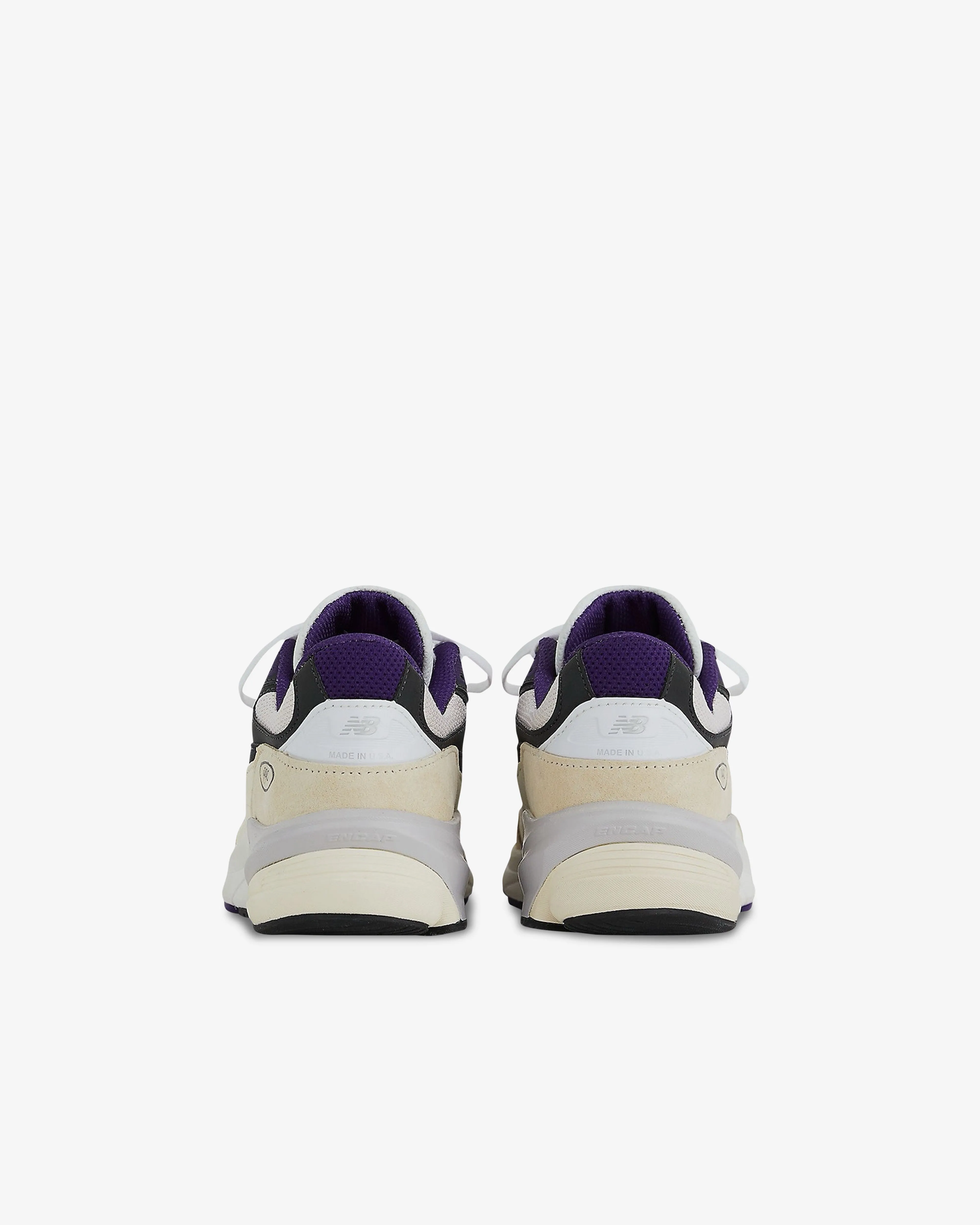 New Balance - U990WB6 Sneakers - (White/Black/Plum)