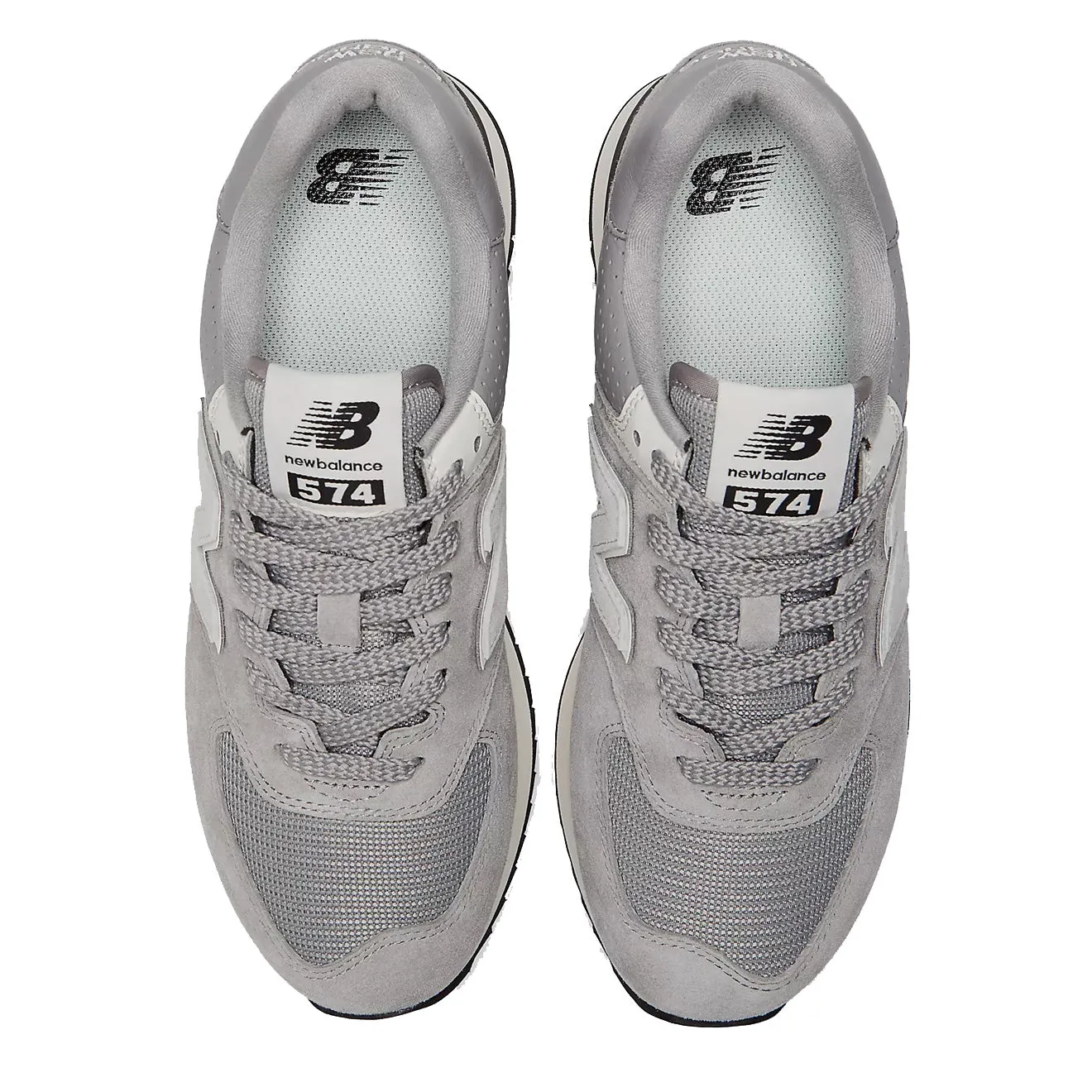 New Balance Womens 574 Trainers Grey / Grey