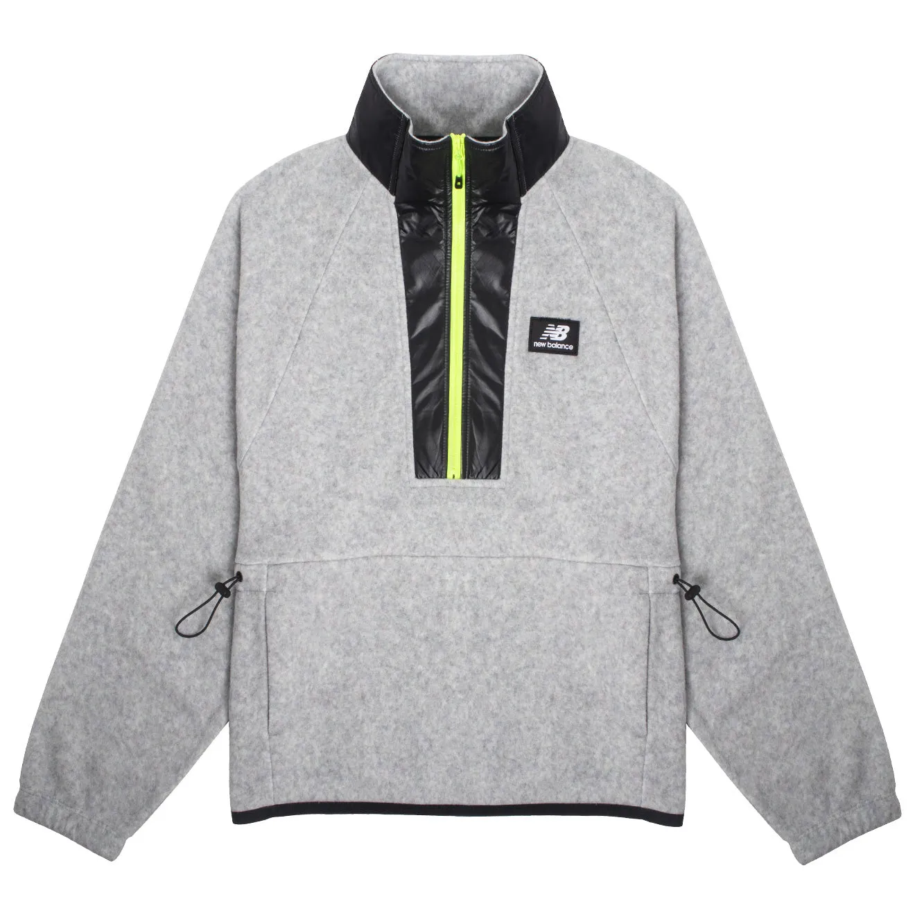 New Balance Womens NB AT Spinnex Fleece Layer Grey