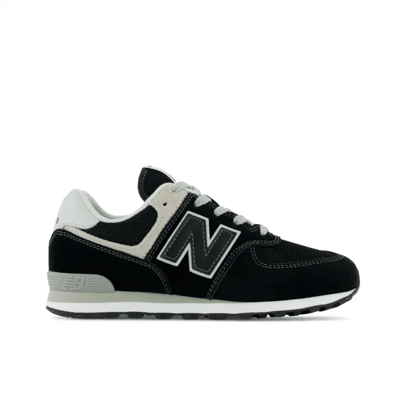 New Balance Youth 574 Running Shoe - GC574EVB (Wide)