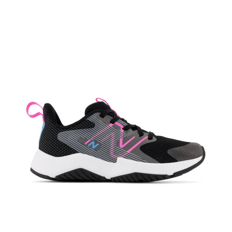 New Balance Youth Girls Rave Run V2 Shoe - PKRAVBP2 (X-Wide)