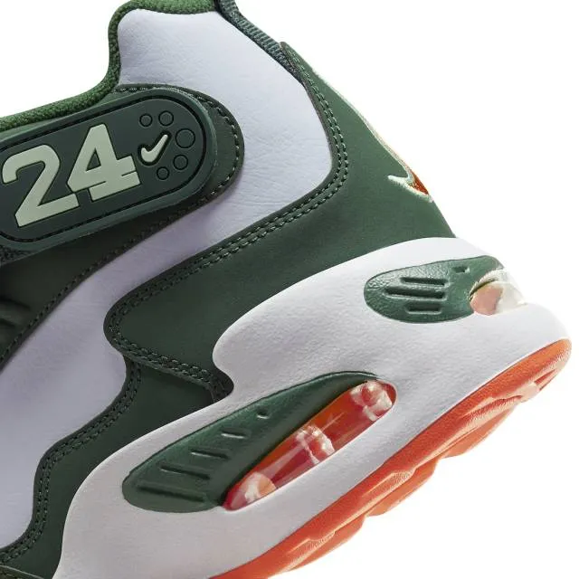 Nike air griffey max 1 gs (miami hurricanes/ fir/ bright mandarin/ white/ vapor green) big kids 3.5y-7y fz7281-323