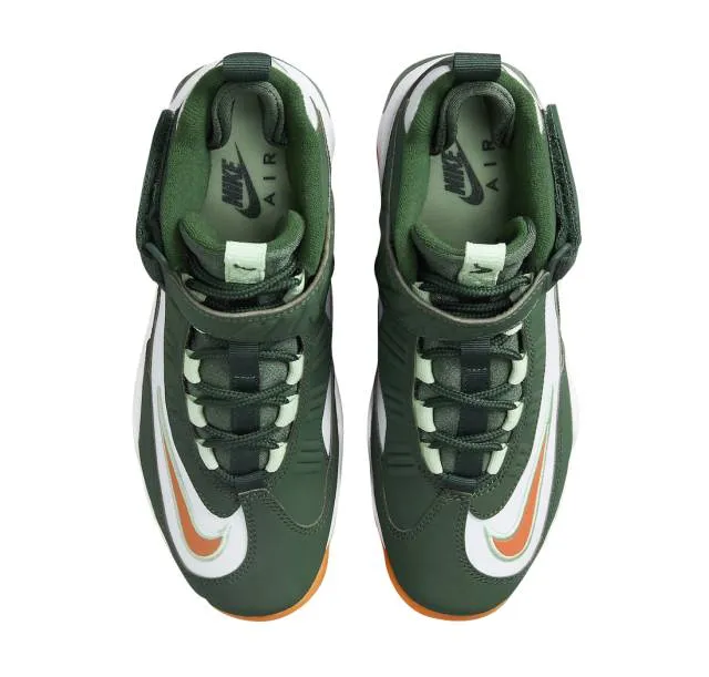 Nike air griffey max 1 gs (miami hurricanes/ fir/ bright mandarin/ white/ vapor green) big kids 3.5y-7y fz7281-323