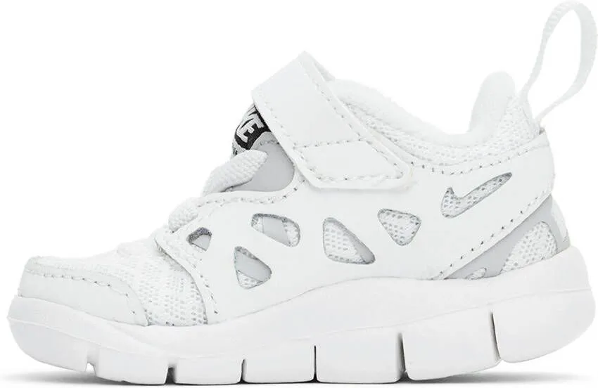 Nike Baby White Free Run 2 Sneakers