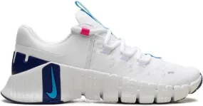 Nike Free Metcon 5 White Aquarius Blue sneakers