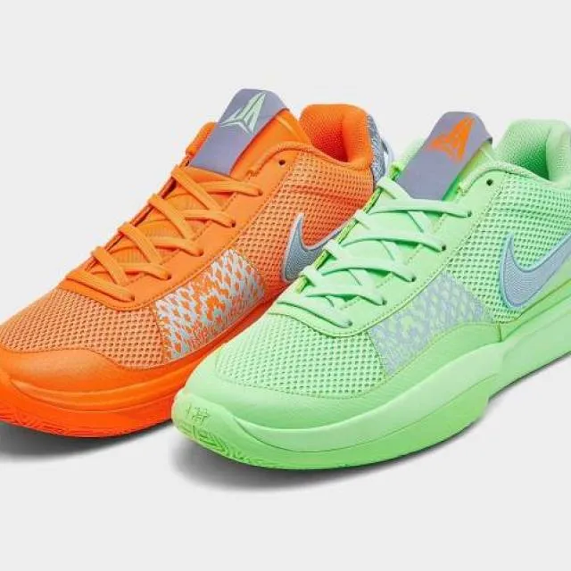 Nike ja 1 bright mandarin vapor green