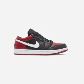 NIKE  JORDAN 1 LOW ALTERNATE BRED TOE