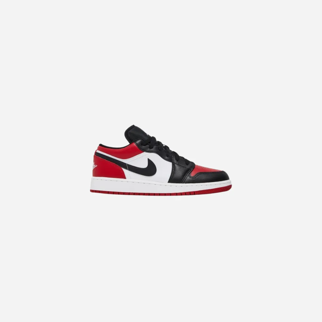 NIKE  JORDAN 1 LOW BRED TOE (GS)