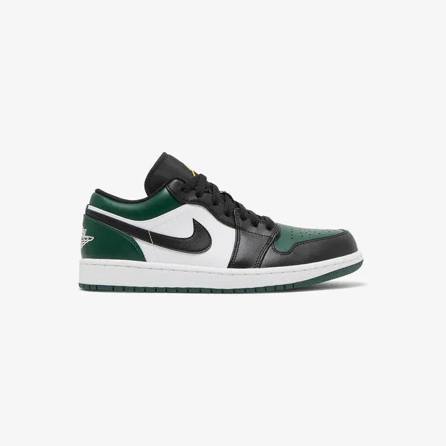 NIKE  JORDAN 1 LOW GREEN TOE