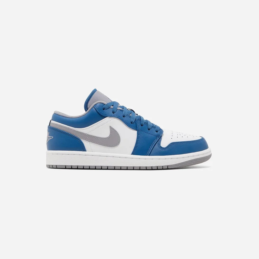 NIKE  JORDAN 1 LOW TRUE BLUE