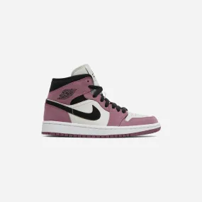 NIKE  JORDAN 1 MID MULBERRY