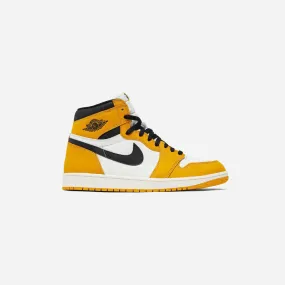 NIKE  JORDAN 1 RETRO HIGH OG YELLOW OCHRE