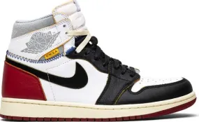 NIKE  JORDAN 1 RETRO HIGH UNION LOS ANGELES BLACK TOE