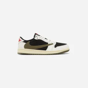 NIKE  JORDAN 1 RETRO LOW OG SP TRAVIS SCOTT OLIVE