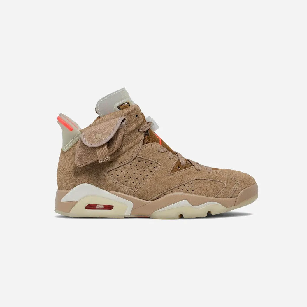 NIKE  JORDAN 6 TRAVIS KHAKI