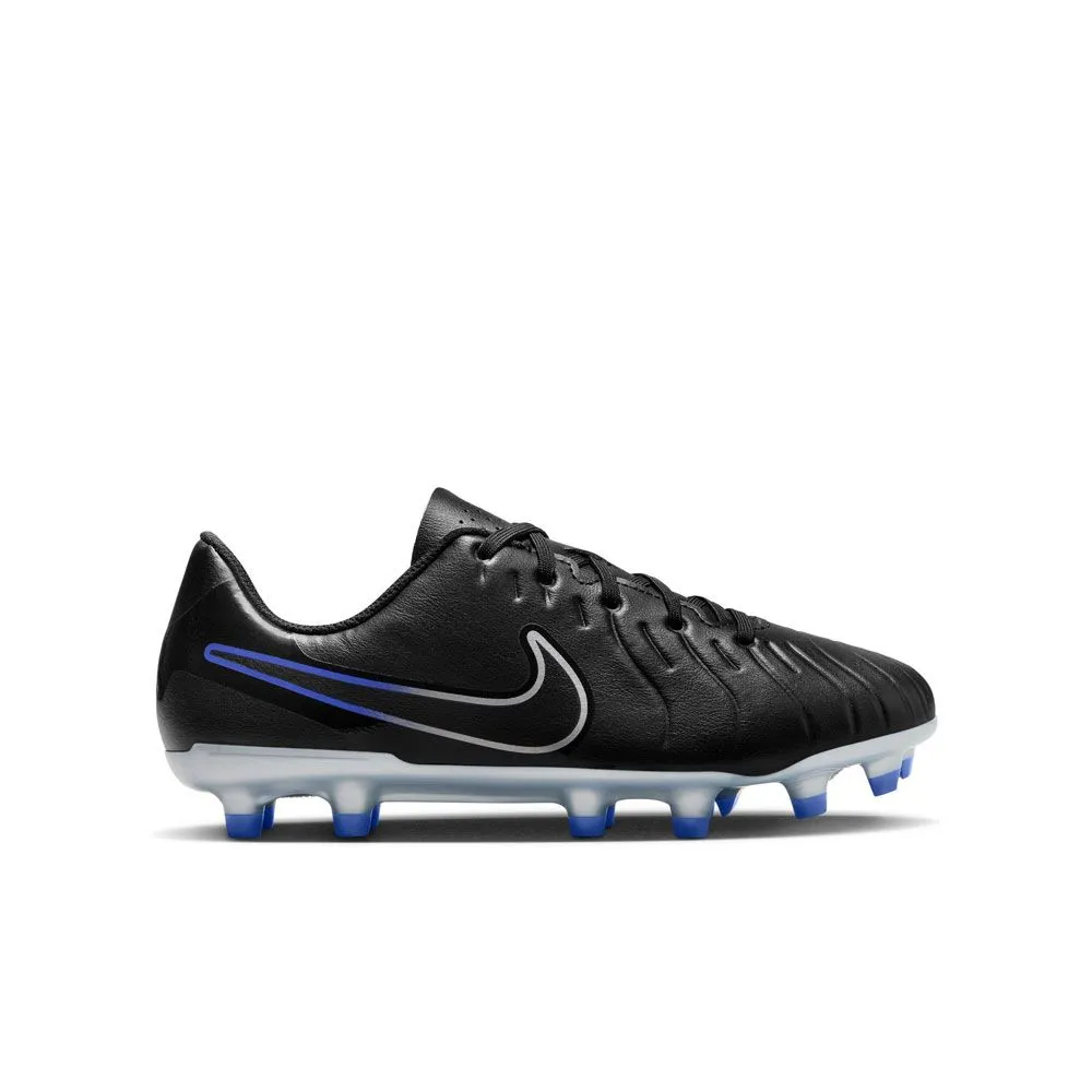 Nike Junior Tiempo Legend 10 Club FG Soccer Cleats | Black Pack