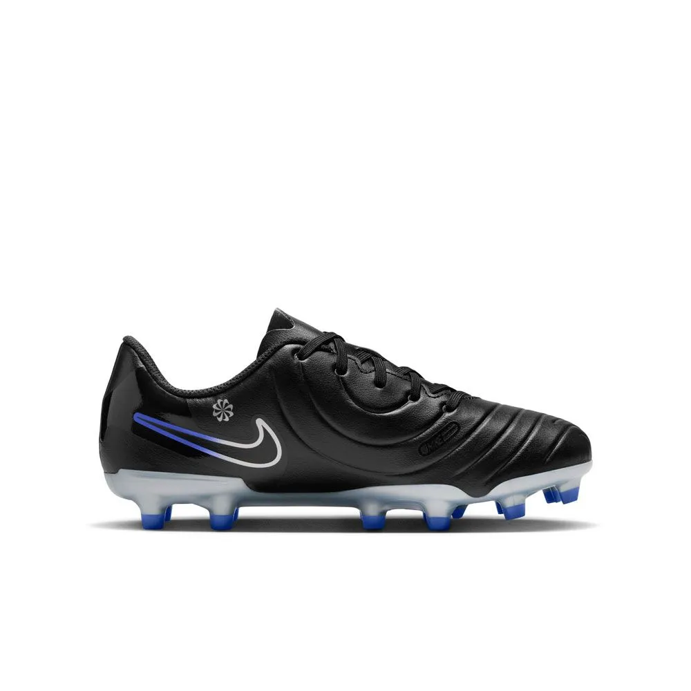 Nike Junior Tiempo Legend 10 Club FG Soccer Cleats | Black Pack