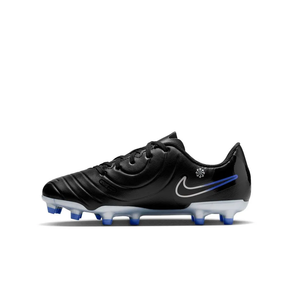 Nike Junior Tiempo Legend 10 Club FG Soccer Cleats | Black Pack