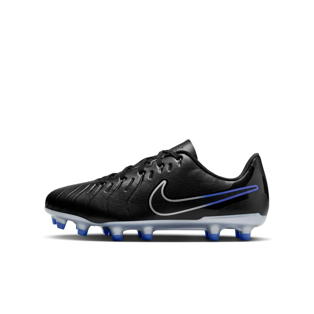 Nike Junior Tiempo Legend 10 Club FG Soccer Cleats | Black Pack