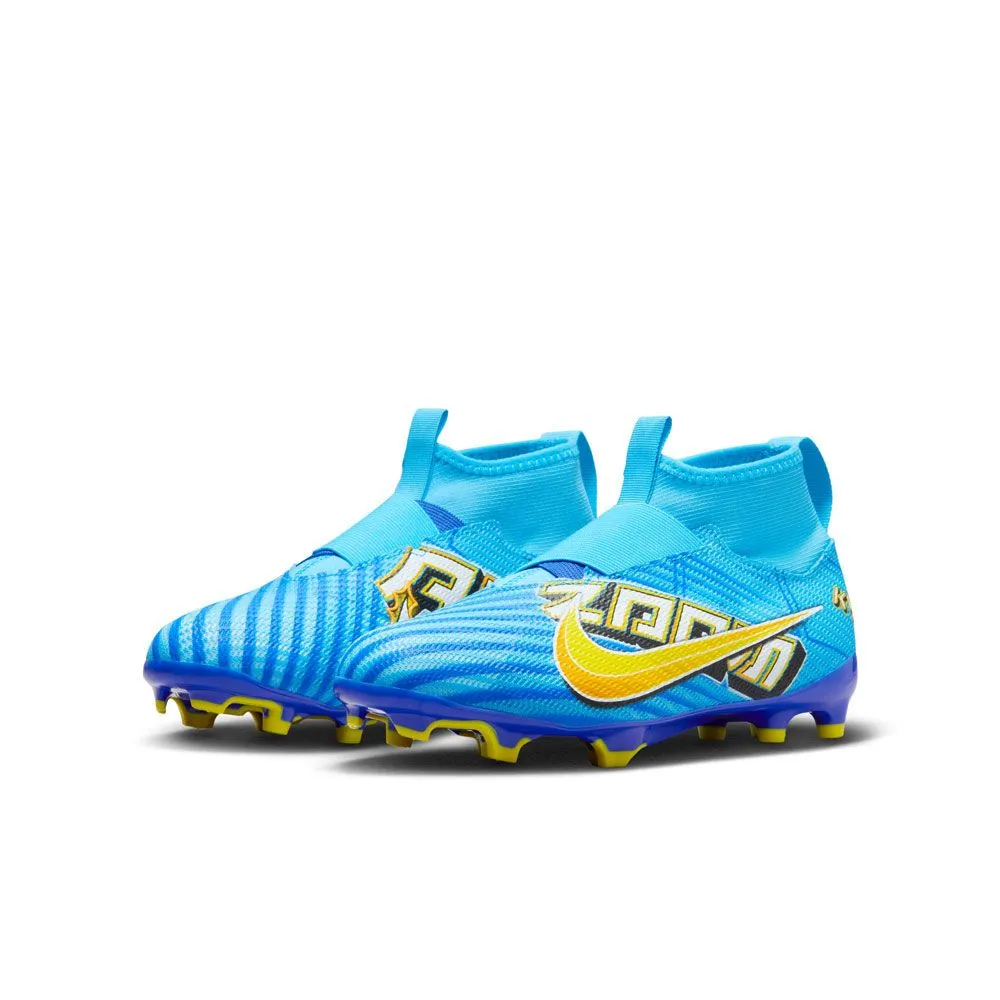 Nike Junior Zoom Mercurial Superfly 9 Pro KM FG Soccer Cleats