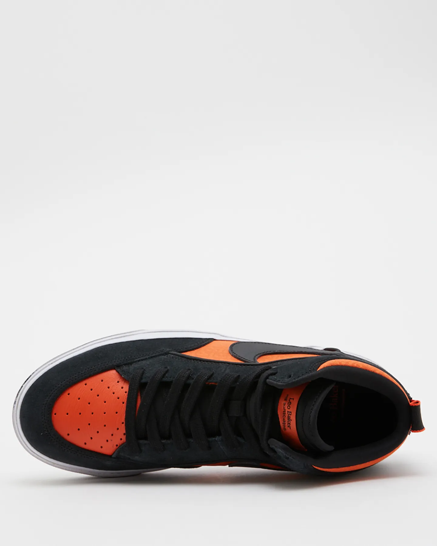 Nike Nike Sb React Leo - Black Electro Orange | SurfStitch