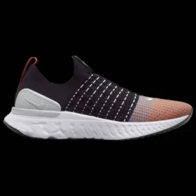 Nike React Phantom Run Flyknit 2 Black/White/Orange Mens...