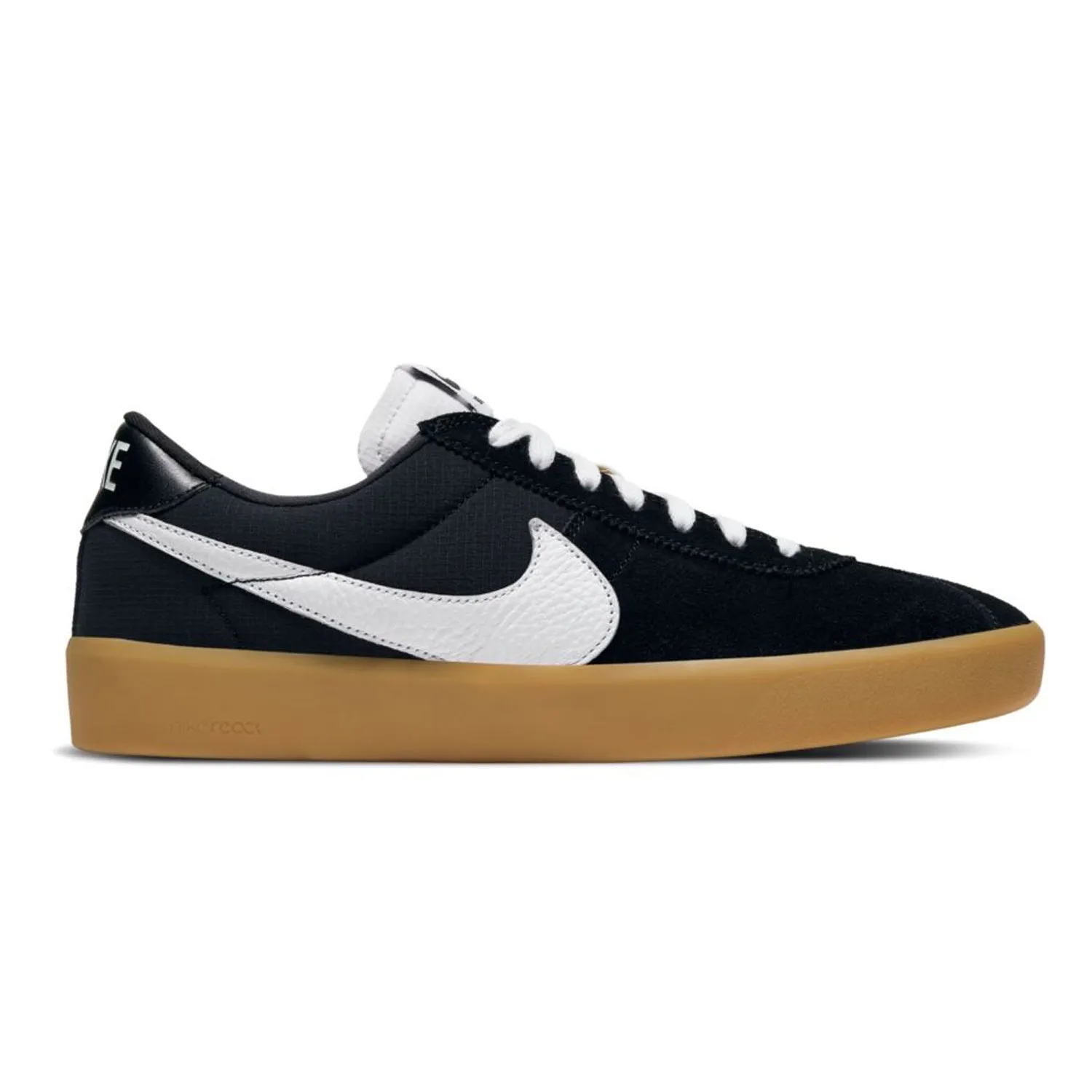 Nike SB Bruin React Black/White-Black-Gum Light Brown