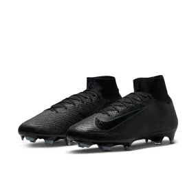 Nike Zoom Mercurial Superfly 10 Elite FG (Black/Green)