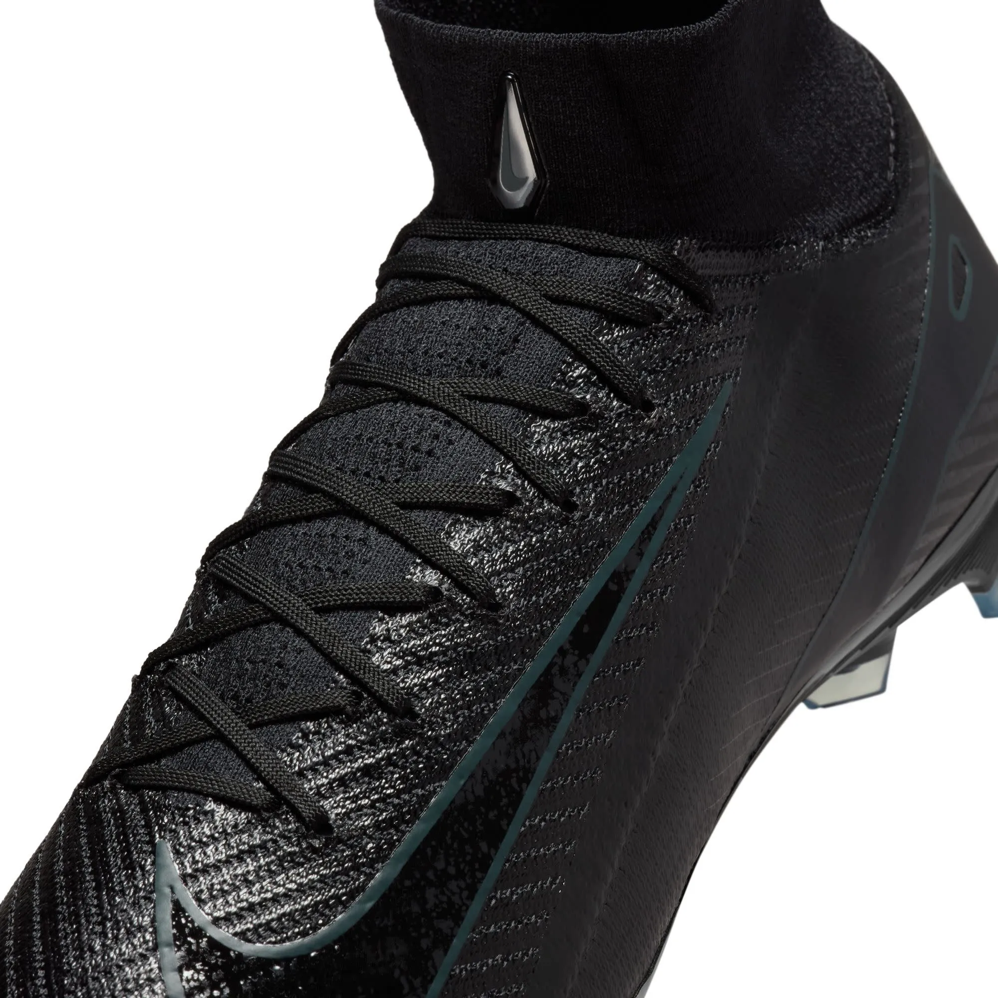 Nike Zoom Mercurial Superfly 10 Elite FG (Black/Green)