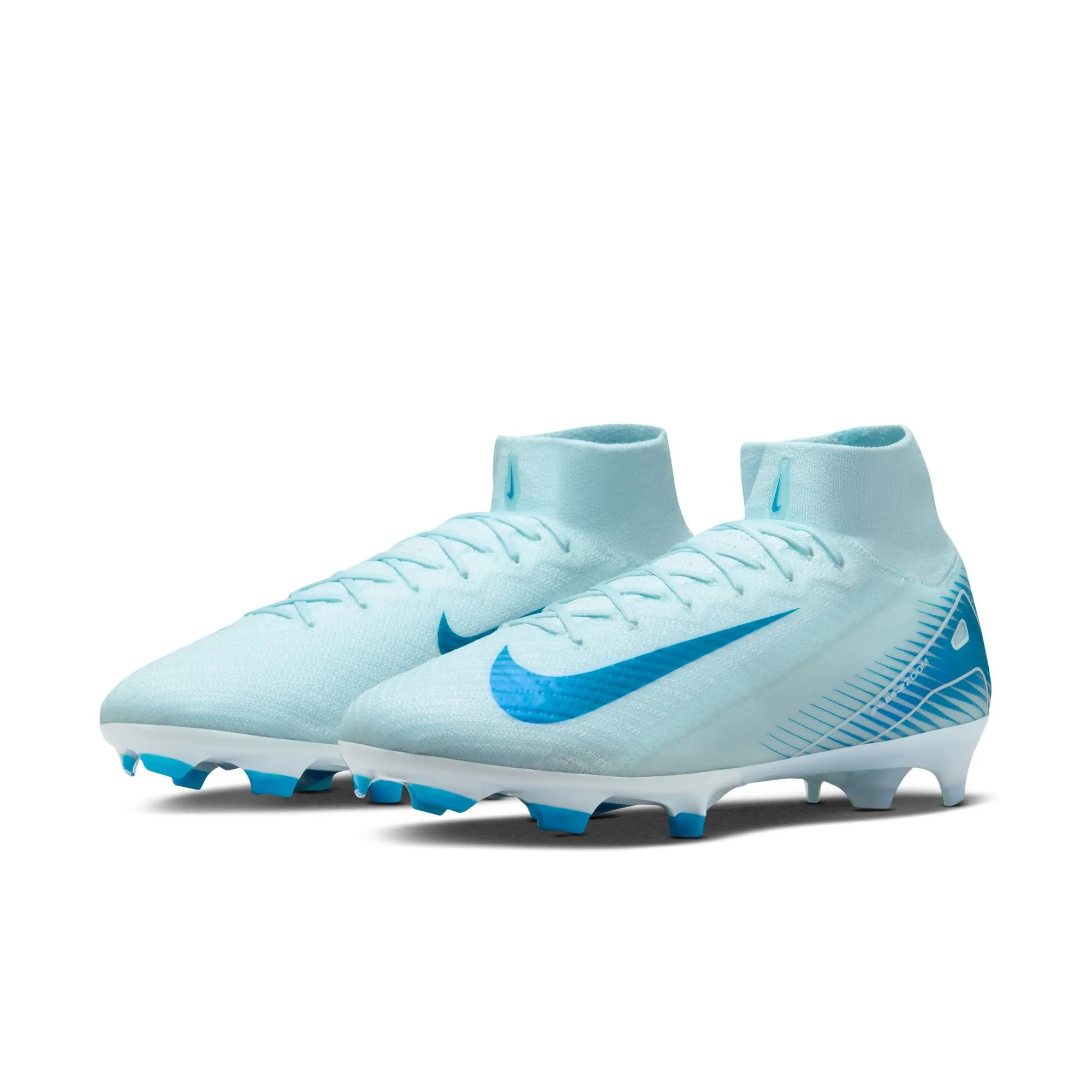 Nike Zoom Mercurial Superfly 10 Elite FG (Light Blue)