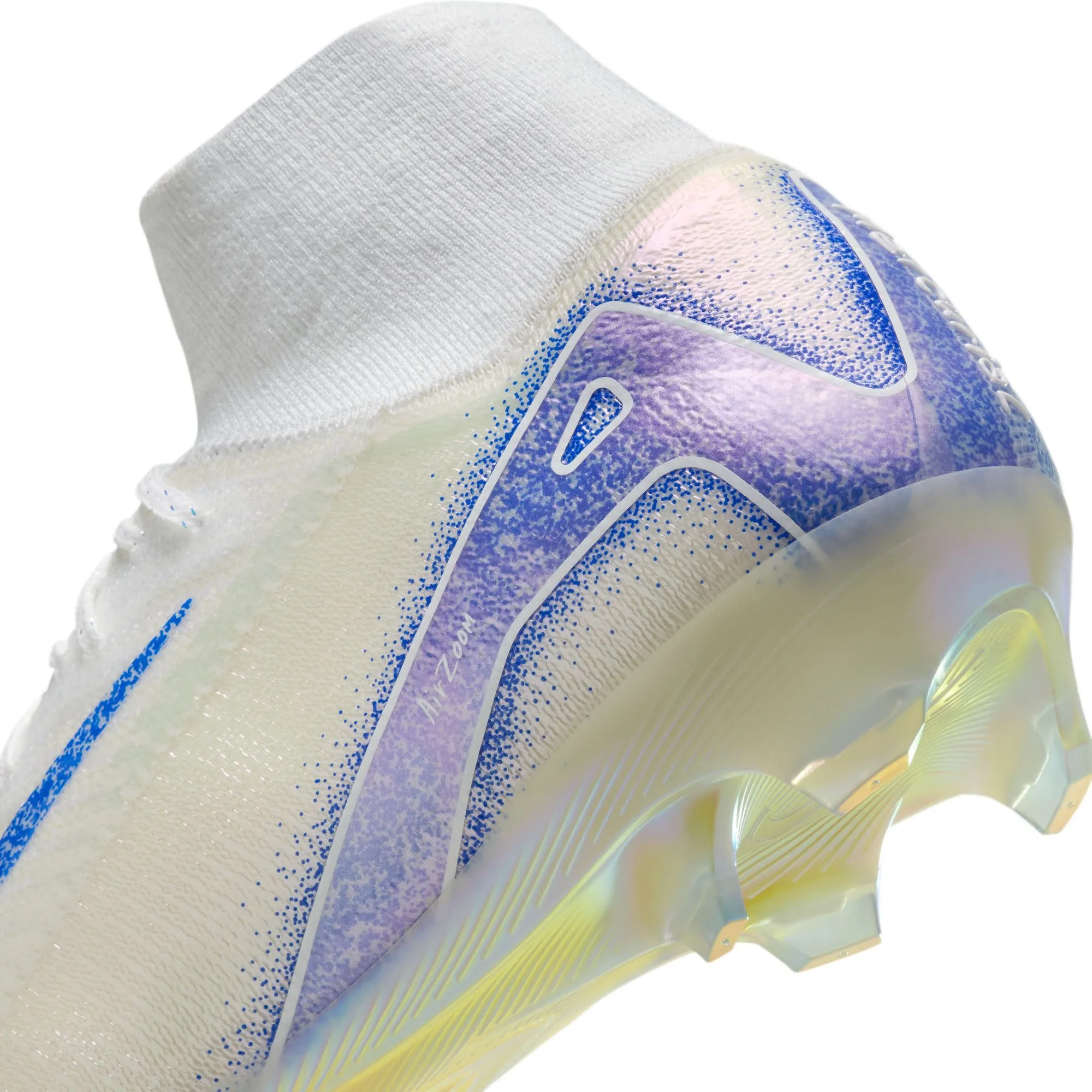 Nike Zoom Mercurial Superfly 10 Elite FG (White/Blue)