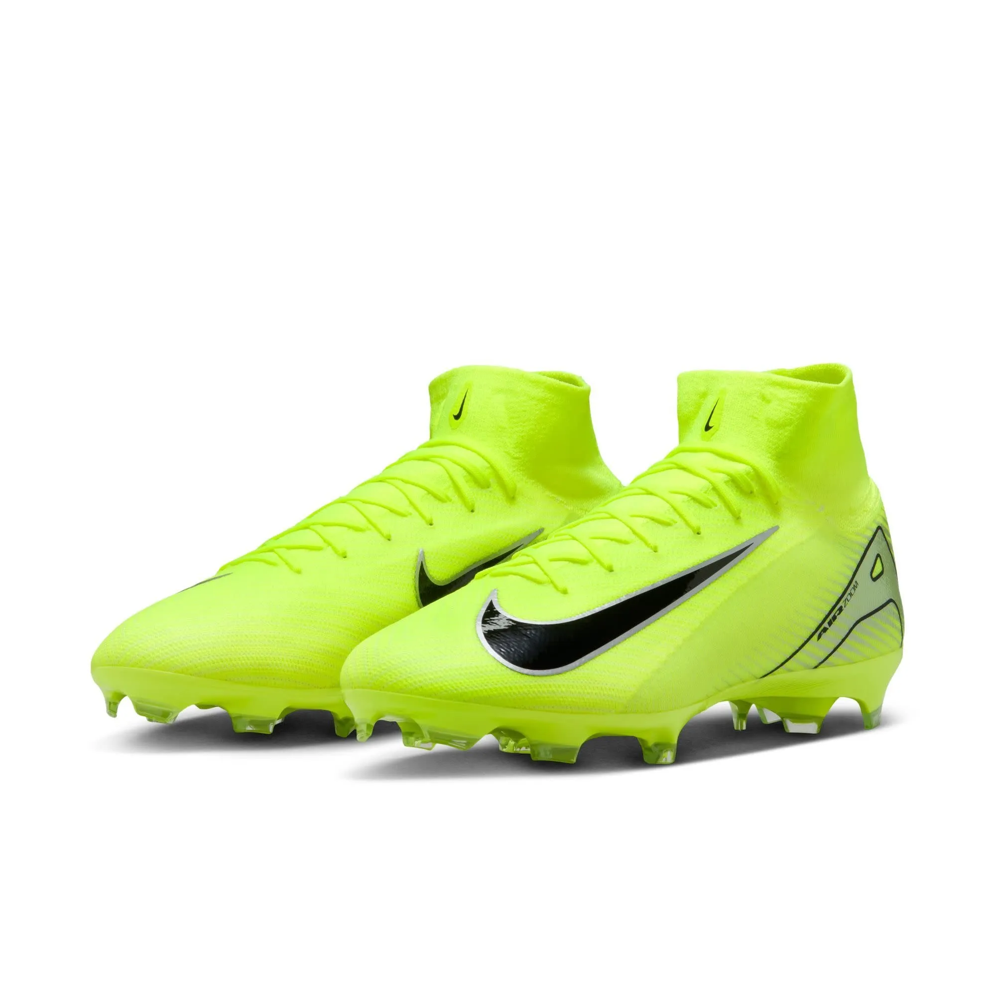 Nike Zoom Mercurial Superfly 10 Pro FG (Volt/Black)