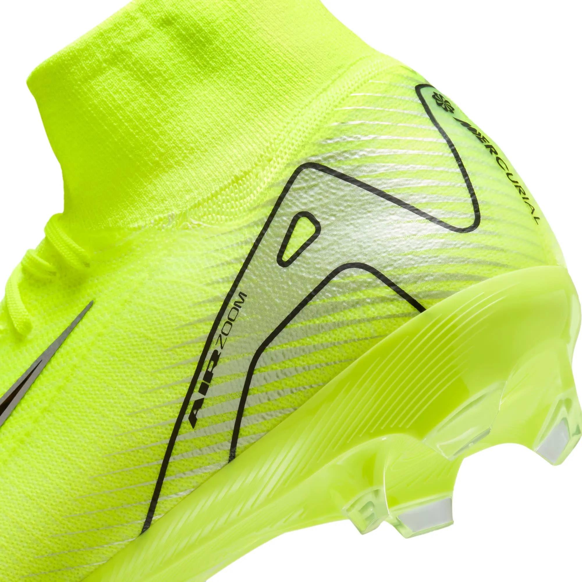 Nike Zoom Mercurial Superfly 10 Pro FG (Volt/Black)