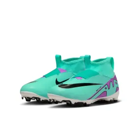 Nike Zoom Mercurial Superfly 9 Academy FG/MG Jr (Teal/Purple)