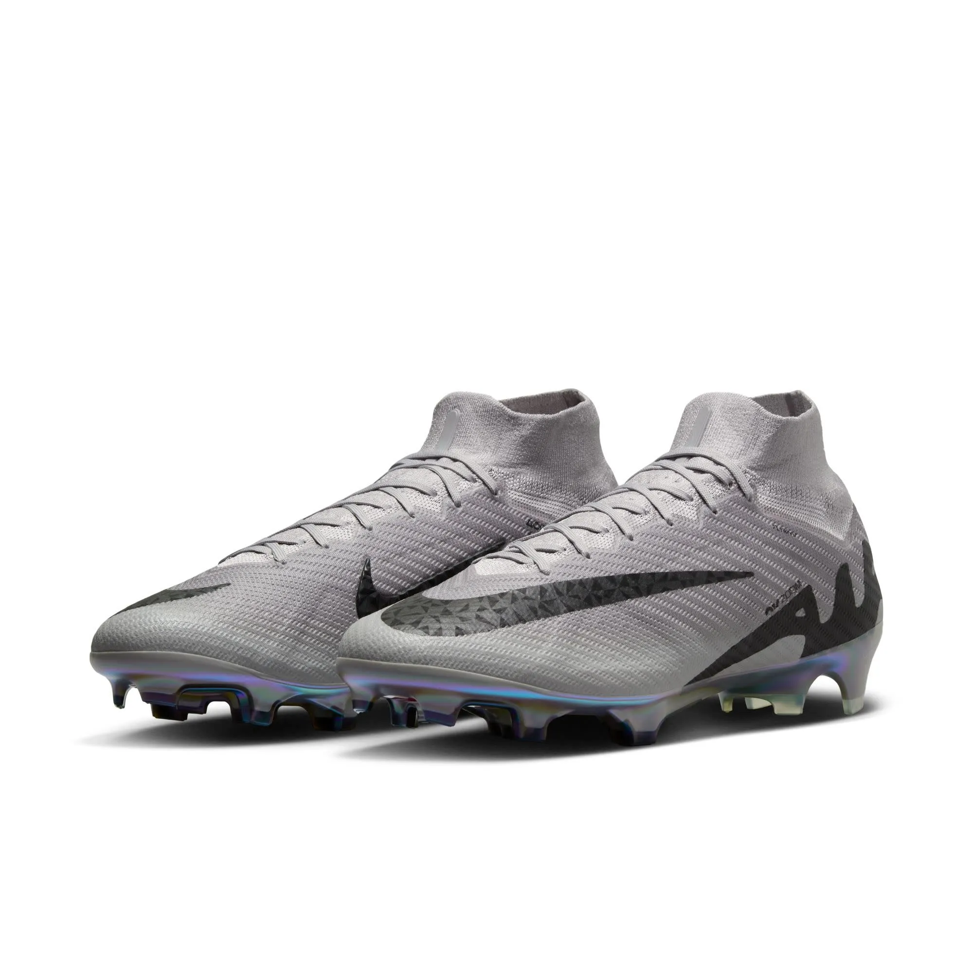 Nike Zoom Mercurial Superfly 9 Elite FG AS (Gray/Black)