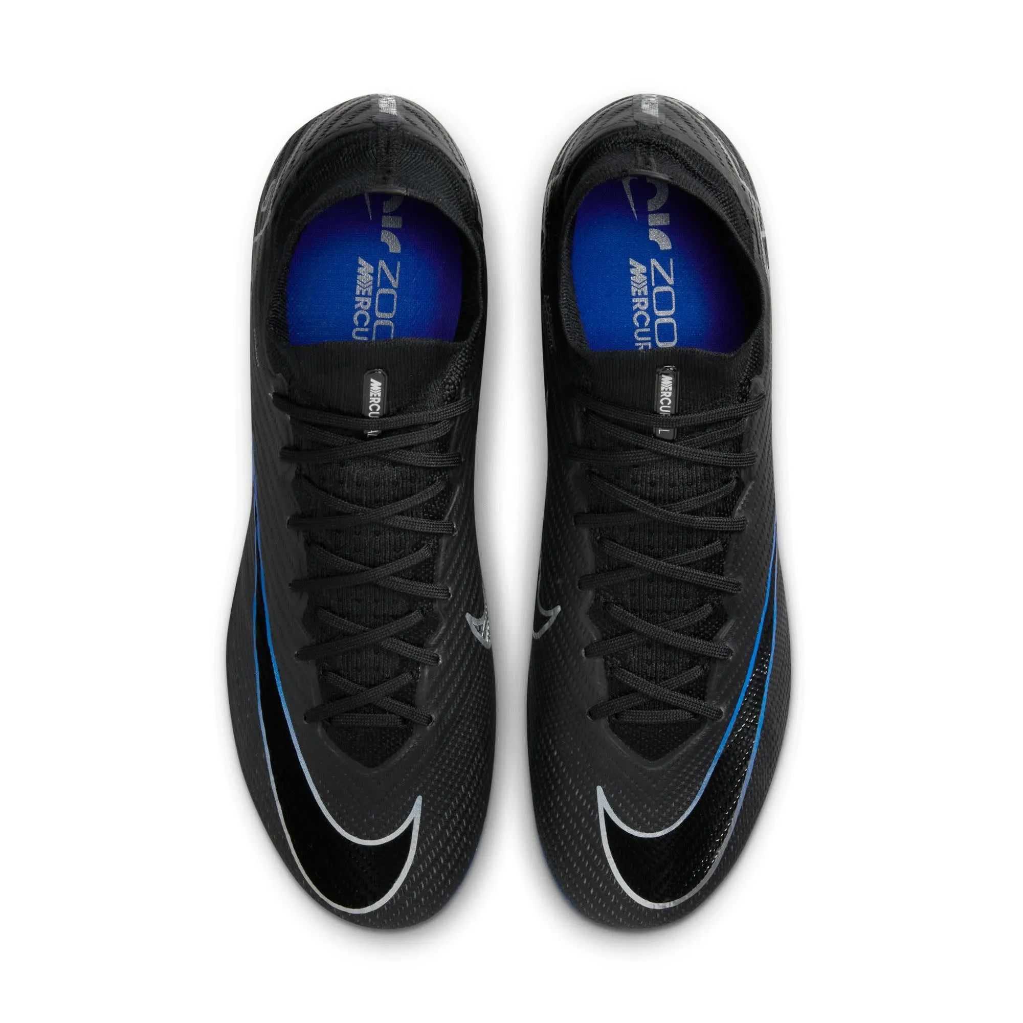 Nike Zoom Mercurial Superfly 9 Elite FG (Black/Blue)