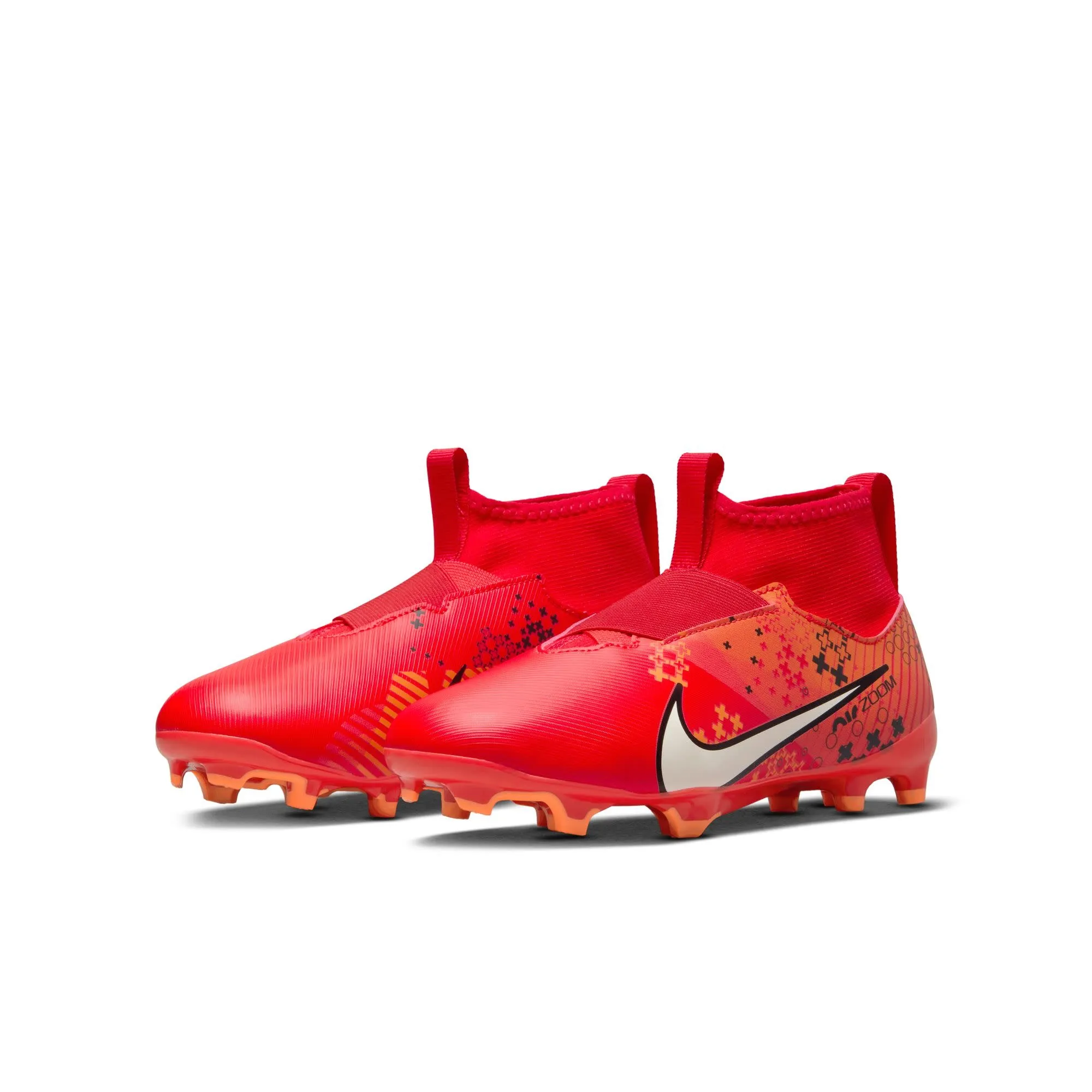 Nike Zoom Mercurial Superfly 9 MDS Academy FG/MG Jr (Red/Orange)