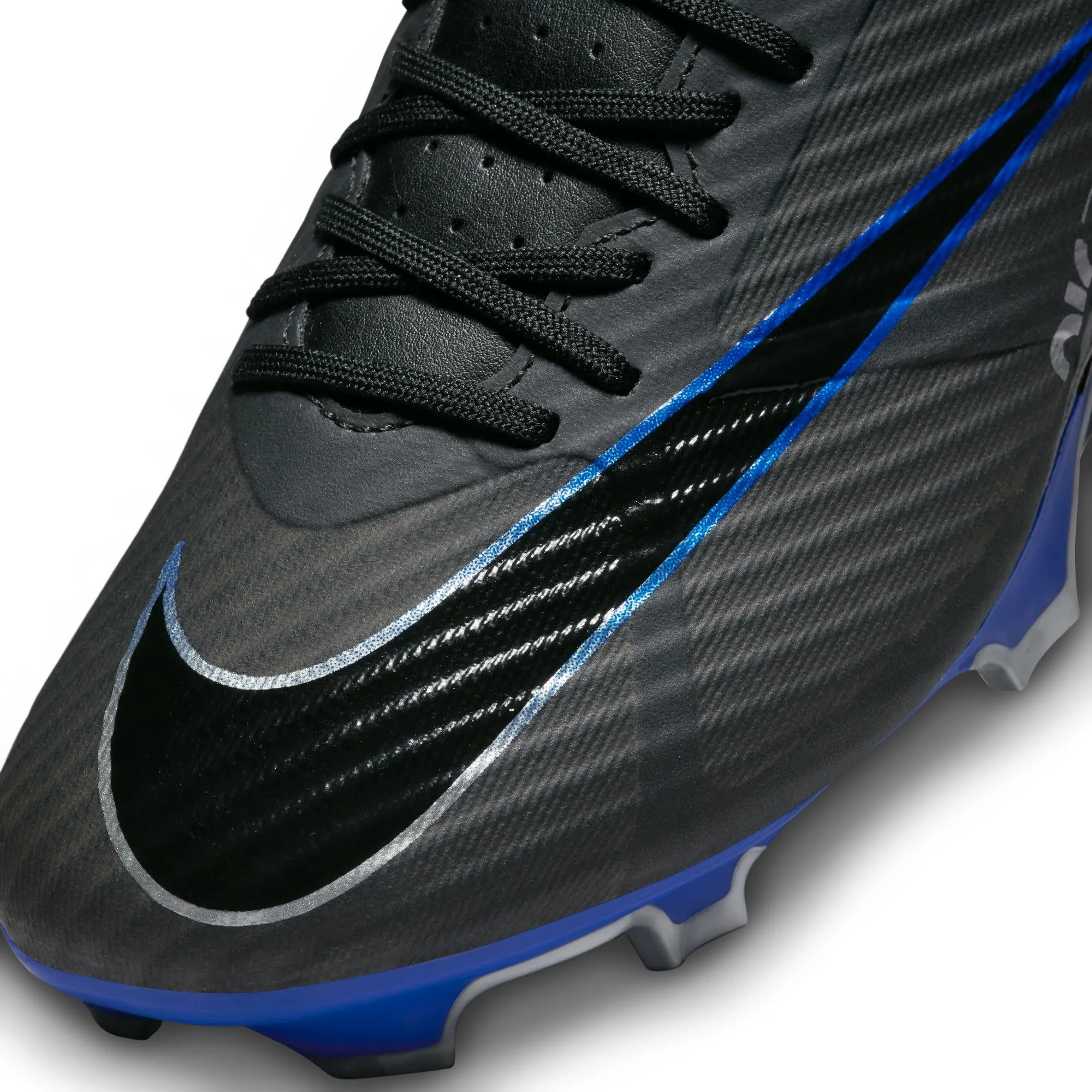 Nike Zoom Mercurial Vapor 15 Academy FG/MG (Black/Blue)