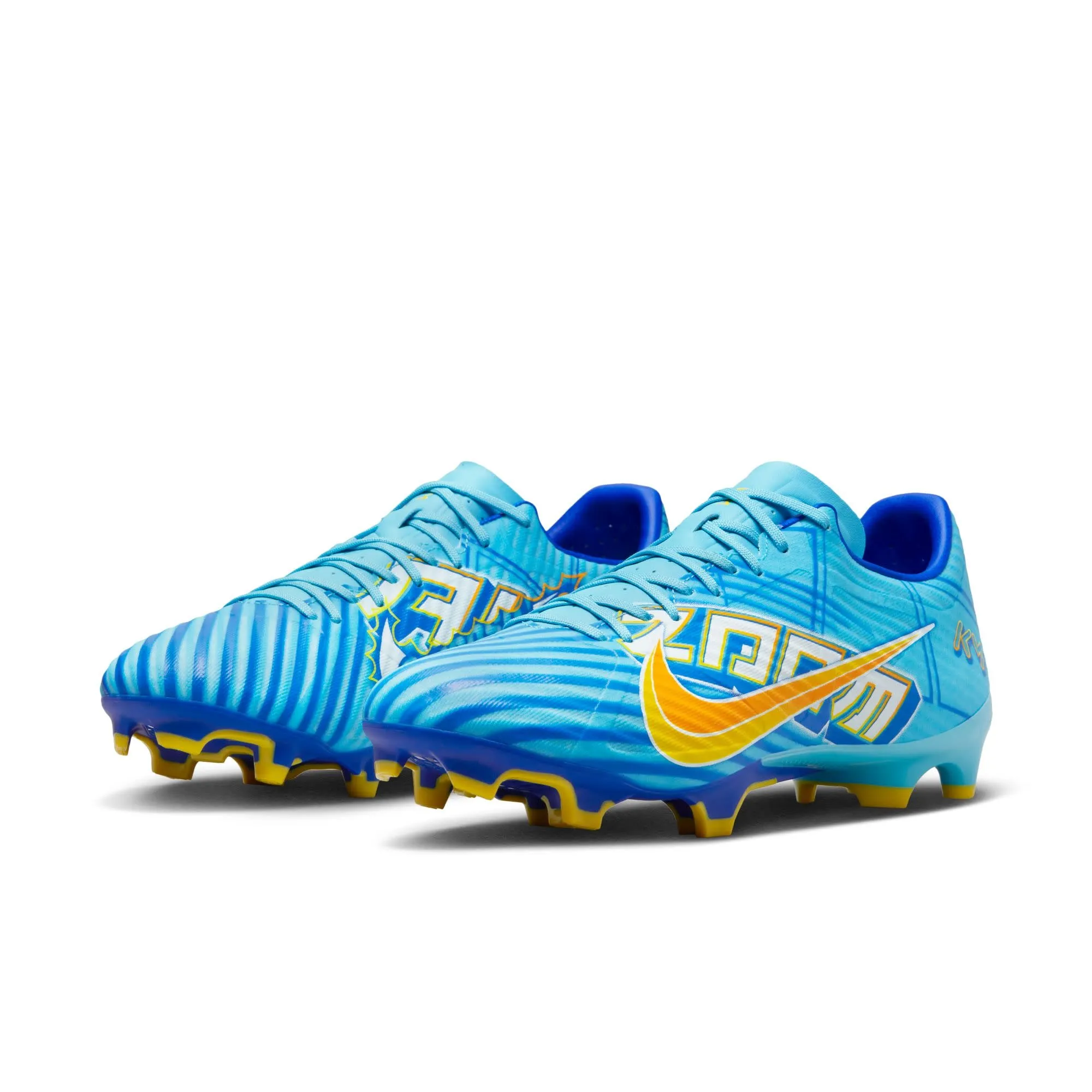 Nike Zoom Mercurial Vapor 15 Academy KM FG/MG (Blue/Yellow)