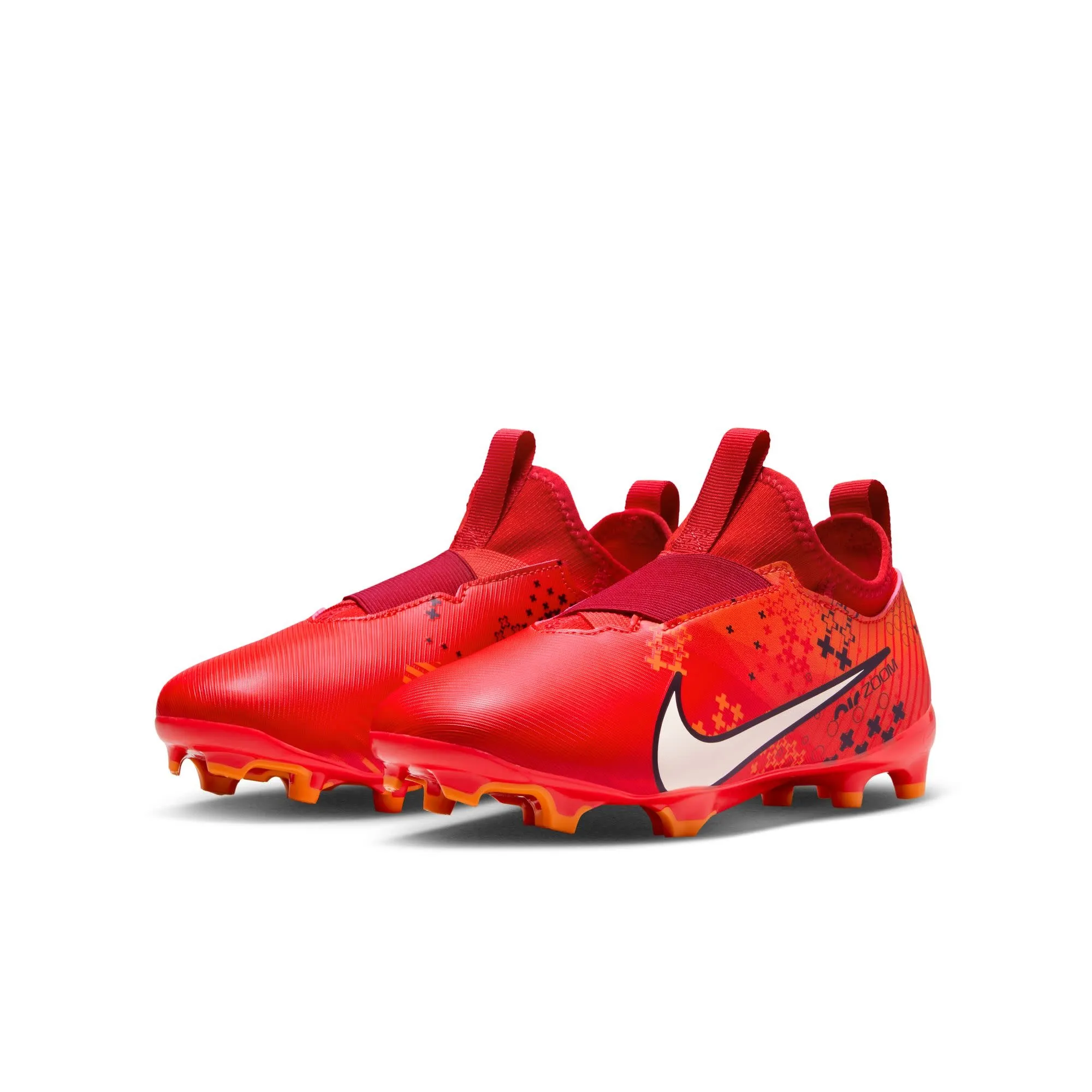 Nike Zoom Mercurial Vapor 15 Academy MDS FG/MG Jr (Red/Orange)