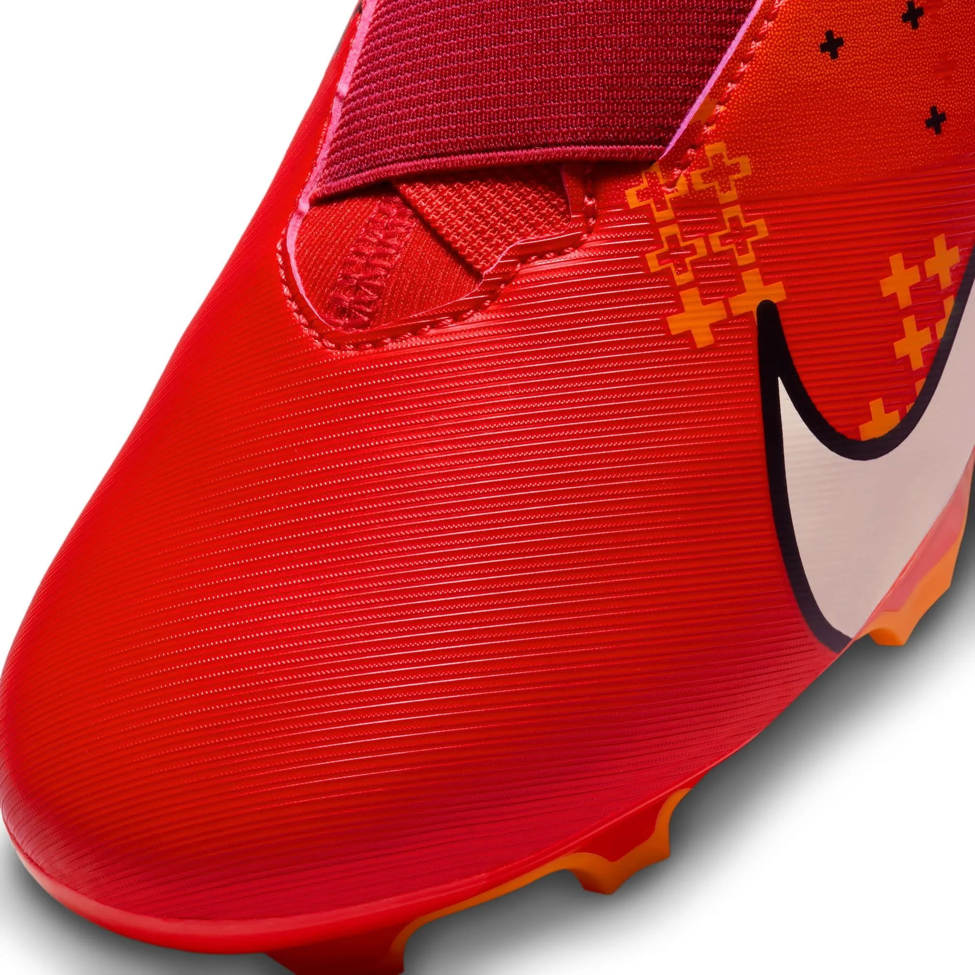 Nike Zoom Mercurial Vapor 15 Academy MDS FG/MG Jr (Red/Orange)