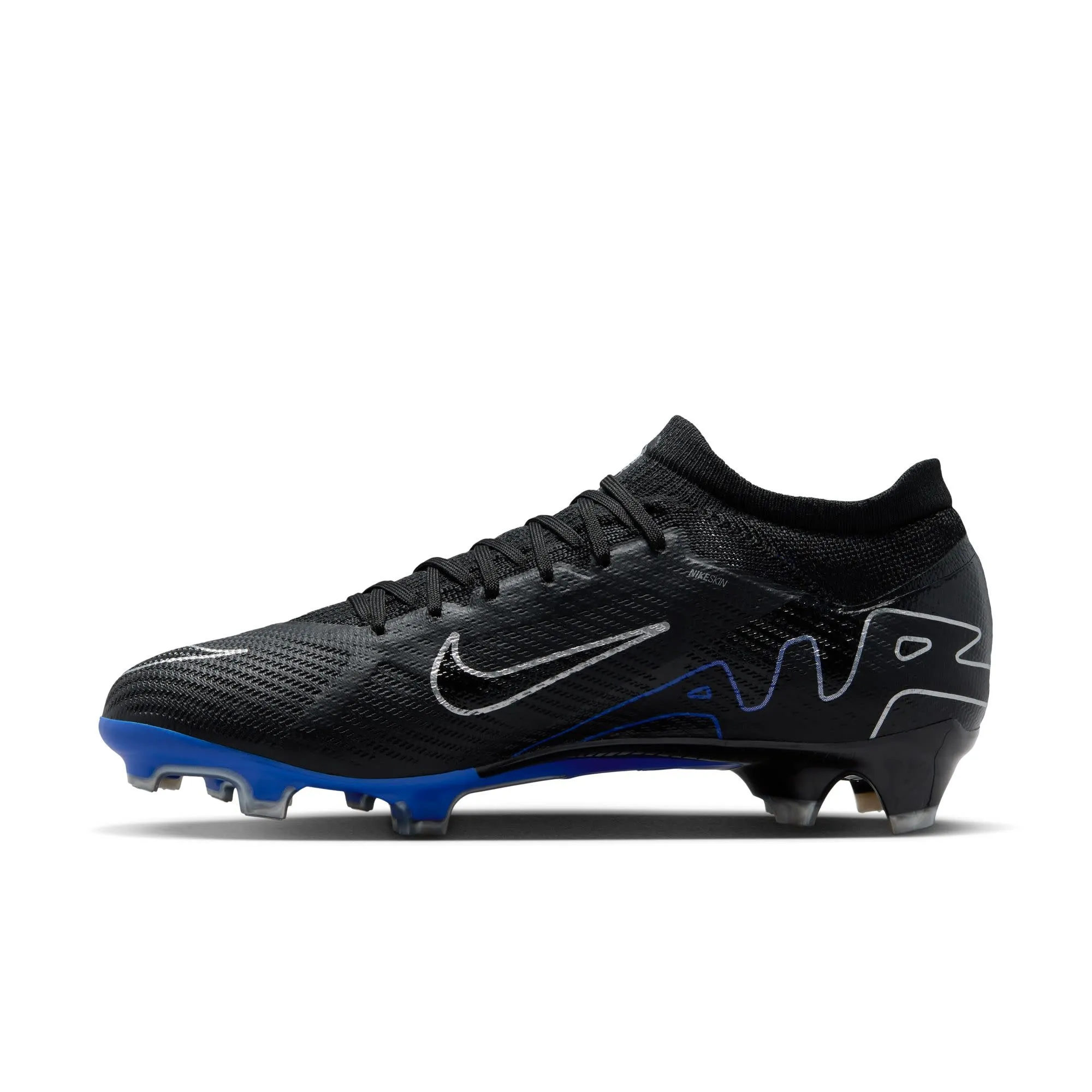 Nike Zoom Mercurial Vapor 15 Pro FG (Black/Blue)