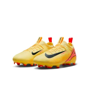 Nike Zoom Mercurial Vapor 16 Academy KM FG/MG Jr (Yellow/Pink)